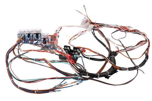 Industrial Oven High Temp Custom Wire Harness with Relays