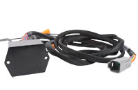 Potted Cable Harness with Tubing and Automotive Waterproof Connectors