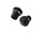 M12 Male Waterproof front panel mount DIP (Plastic) 3 pins