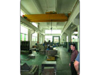 Mold Assembly Area with Sky Crane