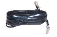Flat Black Satin RJ45 Cable