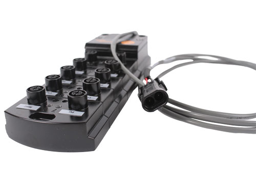Custom Control Panel Cable with Automotive Waterproof Connectors