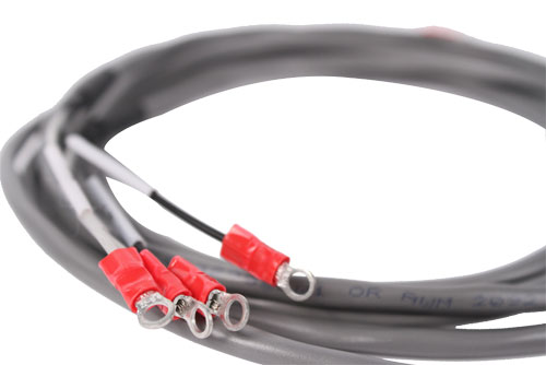 Custom Cable 4 Conductor with Terminal Lugs