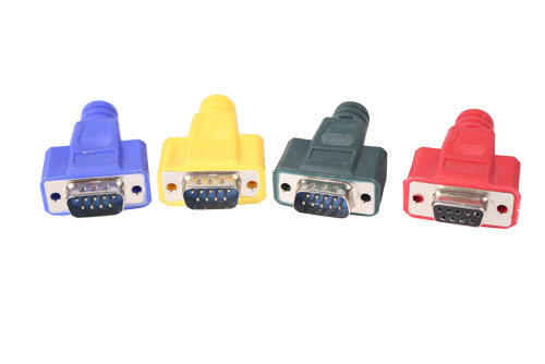 Custom Overmolded Connectors with Color Coding