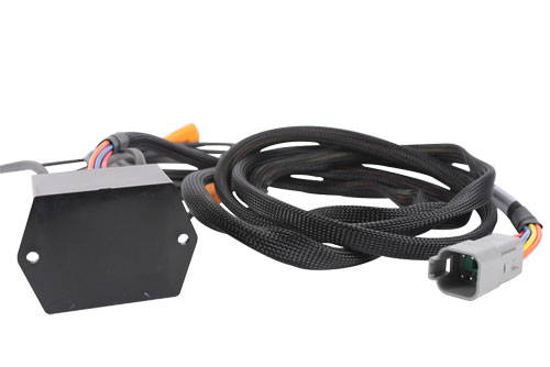 Potted Cable Harness with Tubing and Automotive Waterproof Connectors