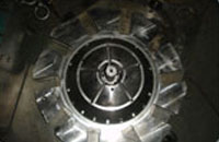 Large Turbine Mold Cavity