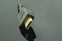 HDMI Male to HDMI Male, 1.3b Certified, Gold Plated, 03FT, Black
