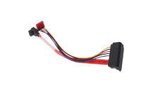 Overmolded Right Angle SATA Custom Cable