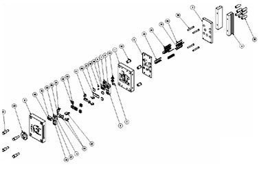 Detailed Tooling Design Mechanical Drawings (click to see full drawings)