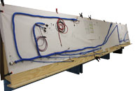 Industrial Crane Chassis Harness on Wire Board